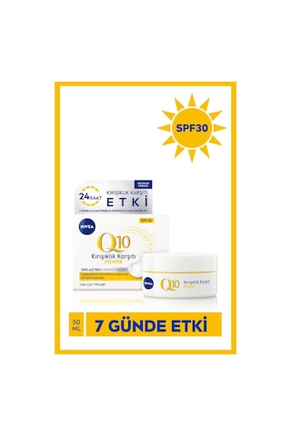 Nivea Q10 Power Kırışık Karşıtı Sıkılaştırıcı Gündüz Kremi 50 ML