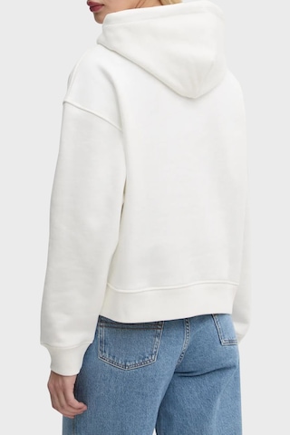 Tommy Jeans Bayan Sweat Dw0dw19414 Ybl Beyaz Beyaz