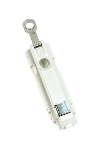 Parmida 3 Torch Pürmüz Delicili Beyaz Metal Puro Çakmağı - Tr9477