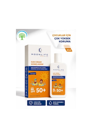 Moonlife Pro Kids Çocuk Güneş Kremi SPF50+ 50 ML