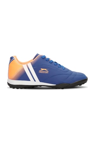 Slazenger MARK HS Erkek Halı Saha Saks Mavi Futbol Ayakkabısı