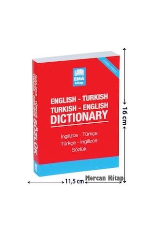 İngilizce Türkçe - Türkçe İngilizce Sözlük (Örnek Cümleli)- Ema Kitap