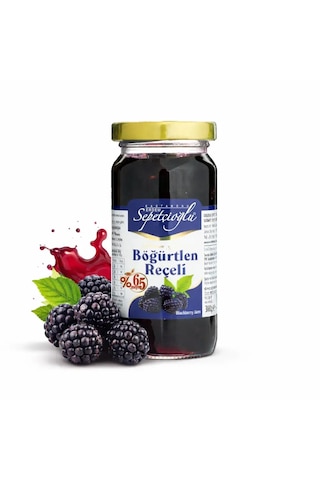 Sepetçioğlu Yöresel Sepetçioğlu Kastamonu Böğürtlen Reçeli 300g Sepetçioğlu Yöresel Sepetçioğlu Kastamonu Böğürtlen Reçeli 300g