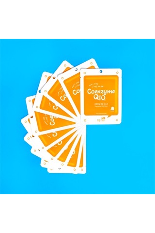 Mjcare On Koenzim Q10 İçeren Yüz Maskesi 10'lu