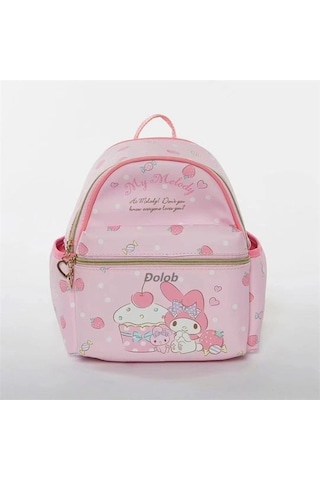 Yeni Karikatür Çocuk Mini Trendy Sırt Çantası Kuromi Tarçın Köpek Anaokulu Kız Deri Küçük Okul Çantası He6gzp Pembe