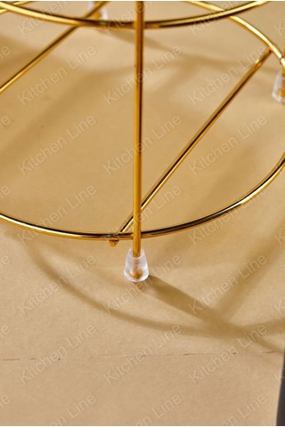 Gold Demirli Plastik Kovalı Tuvalet Kağıtlığı 6 Litre