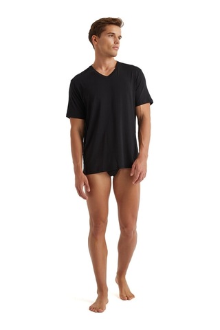 Blackspade Erkek T-shirt Silver 9308 - Siyah