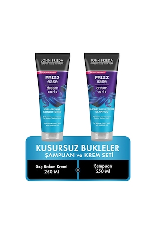 John Frieda Frizz Ease Dream Curls Kusursuz Bukle Şampuanı 250 ML + Maske 250 ML