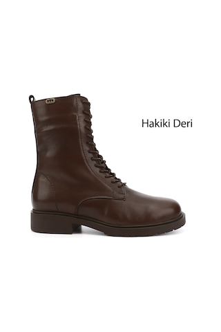 Gönderi(R) Gönderi R Kadın Kahve Antik Fermuarlı Hakiki Deri Postal Bot Gkzb13453424 Kahve