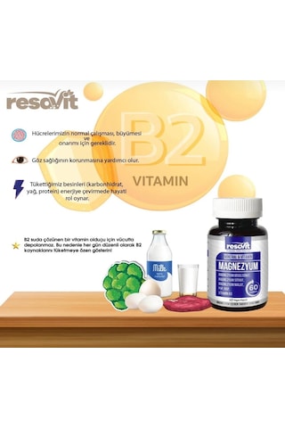 Resavit 2 X Magnezyum 3 Lü Form Bisglisinat-sitrat-malat