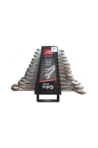 Genius Kombine Anahtar Takımı 12 Parça Chrome Vanadium Kaplama An