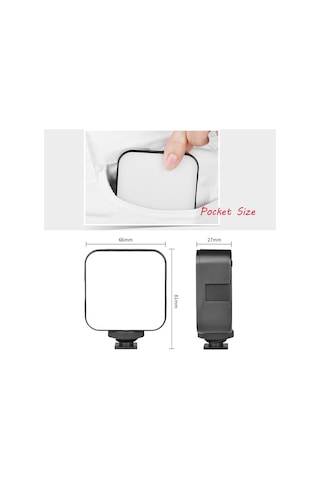 Aumotop Andoer Mini Led Video Işığı Fotoğraf Dolgu Lambası D8370 Diğer