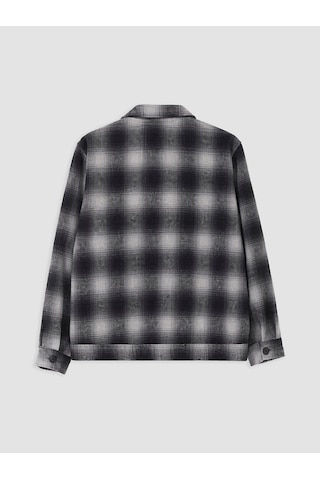 Lcw Vision Siyah Regular Fit Ekose Erkek Oduncu Gömlek