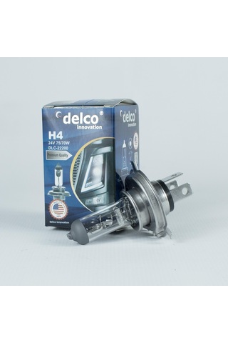 Delco U.s.a H4 24 Volt Far Ampulü 43t Tırnaklı 75/70w 10 Adet