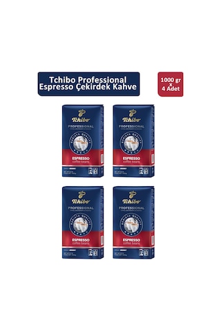 Tchibo Professional Espresso Çekirdek Kahve 4 x 1 KG