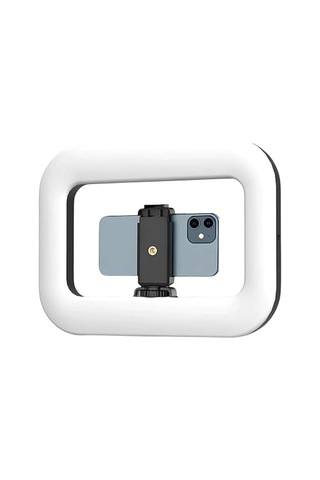 Phn-20w Rgb Led Video Işığı Sabitleyici Stabilizatörlü Vlog Rig Telefon Işık Seti