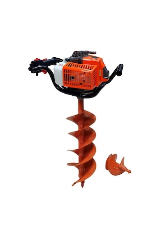 Gardenpro Gp630 Çift Helezonlu Toprak Burgu Makinası 3.1 Hp 200 Mm Çap