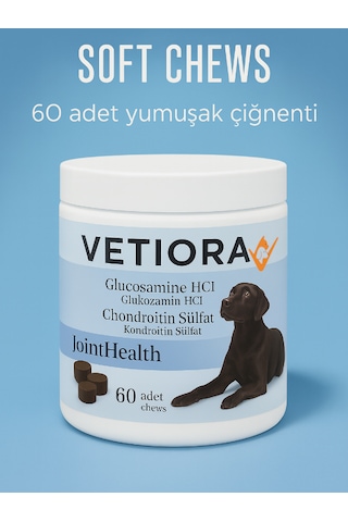 Köpek Kas Ve Eklem Güçlendirici Glukozamin, Kondroitin, Msm, Hyaluronik, Ödül Formunda 150 Gr