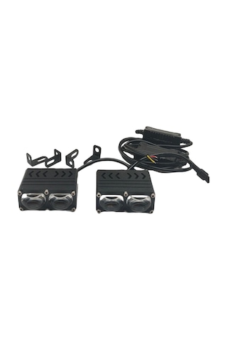 Offroad Sis Lambası 7.2 X 5.6 X 3cm 2 Led Beyaz 45w Sarı 45w 12-80v / Lass397