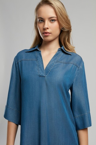 Lee Cooper Malvern Kadın Jean Elbise Denim-20197 Siyah