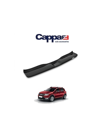 Cappafe Dacia Sandero Arka Tampon Eşiği Koruma Parlak Abs 2012 N11.18683