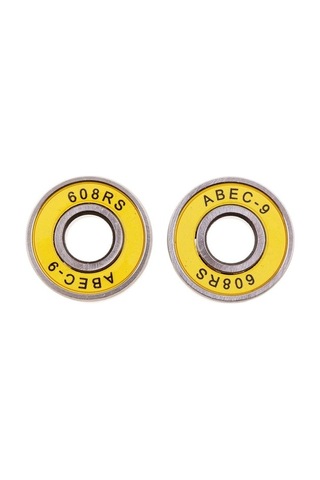 Pazly Lot 8 Sürtünmesiz Abec 9 Kaykay Paten Rulmanları Sarı Renk Sarı