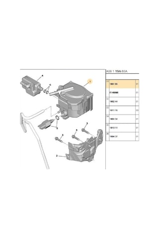 Mazot Filtresi 1.6 Hdi Dw6td Euro 4