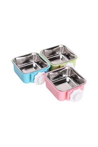 Nunbell Vidalı Mama Ve Su Kabı 14cm
