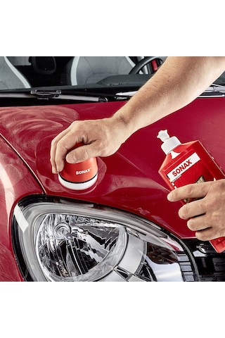 Sonax Renkli Nano Parlatıcı Ve Koruyucu Cila Kırmızı 500 Ml