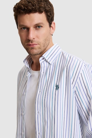 U.S. Polo Assn. Erkek Petrol Uzun Kollu Gömlek 50324651 Vr102