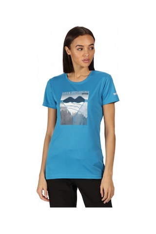 Regatta Fingal V Kadın T-Shirt - Mavi