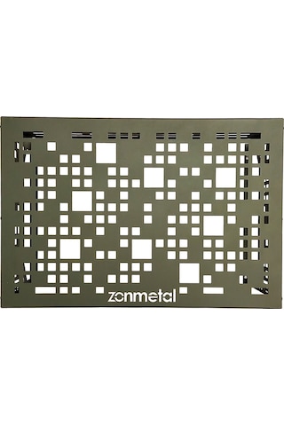 City Klima Motoru Gizleme Kafesi Ral 6003 Yeşil 87x70x41 Cm