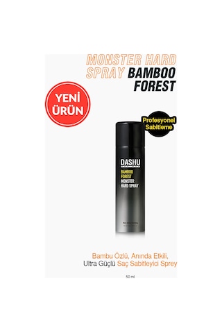 Anında Etkili Ultra Güçlü Saç Sabitleyici Sprey Dashu For Men Bamboo Forest Monster Hard Spray
