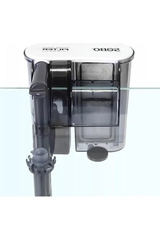 Mini Akvaryum Askı Filtre - 400 Lt/h Güç, 6 W Enerji Tüketimi