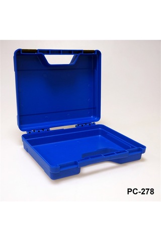 PC-278  Mavi  Plastik Çanta 275 x 230 x 81 mm