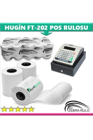 10 Adet - Hugin Ft 202 Pos Rulosu