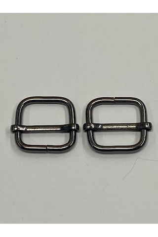 Çanta Sürgüsü / Ayar Tokası / 2 Li Set / 2 Cm Antrasit Renkli Çok Renkli