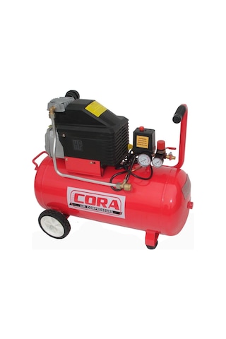 Cora ZB2550 2.5HP 8 Bar Yağlı Hava Kompresörü 50 L