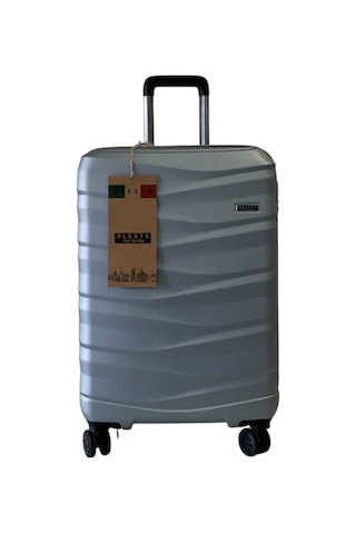 Oleets Unisex 4 Tekerli Kilitli Orta Boy Valiz Bavul-valiz