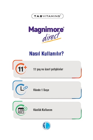 Magnimore Magnezyum Direct 30 Stik Şase