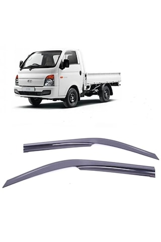 Hyundai H100 Kamyonet Parlak Siyah Mügen Cam Rüzgarlığı Hyundai H100 Kamyonet Tüm Kasalar 2 Li Set