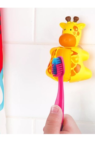 Flipper Diş Fırçası Tutucu Giraff Ve Diş Fırçası 169620037