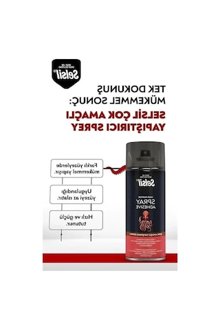 Çok Amaçlı Yapıştırıcı Sprey, Pratik Kullanım İçin