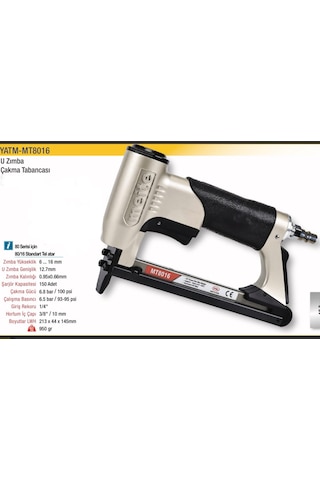 Meite 8016 Havalı Zımba Çakma Tabancası 4-16 Mm