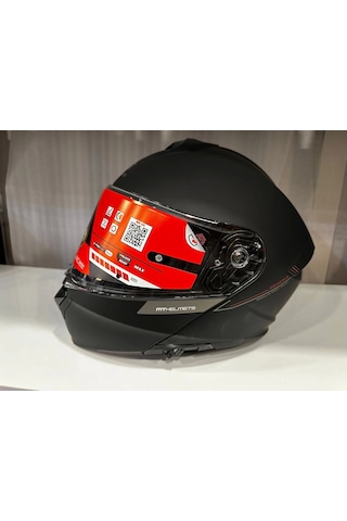 Kask Mt Genesis Sv A2 Çene Açılır Motosiklet Kaskı Mat Siyah