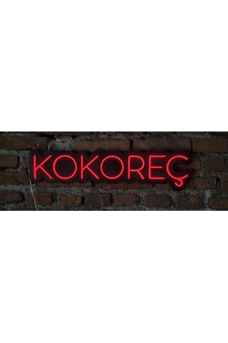 Kokoreç Neon Ledli Duvar Aydınlatması