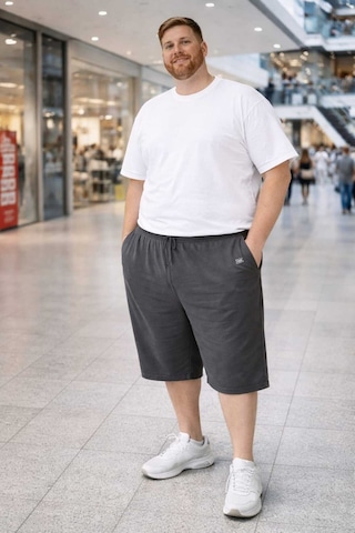 Akt Gayem Butik Çok Büyük Beden Kapri 7xl-10xl Füme