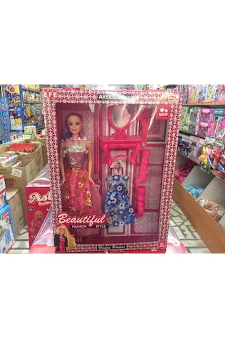 Beauty Fashion Style Aksesuarlı Bebek