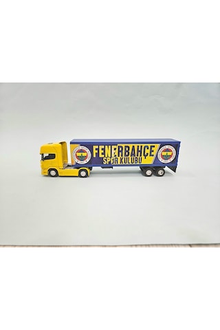 Welly 1/64 Ölçek Scanıa R730 Fenerbahçe Tır Maketi 24 Cm Boy