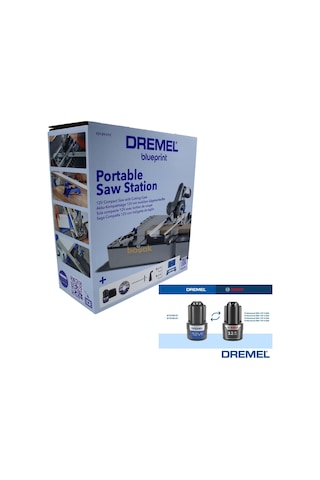 Dremel Cs12v-s1c 12v Akülü 85 Mm Taşınabilir Tezgah Tipi Testere Kesme İstasyonu Seti
